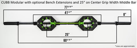 C.U.B.B. Modular - Extended Middle Bar