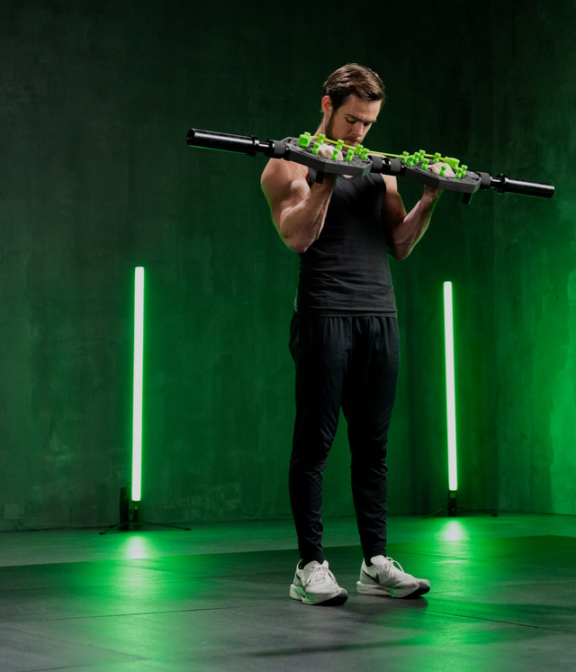 Exercise Rotation Bar Resistance in Rotation l Complete Upper Body Bar